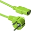 Attēls no ACT POWERCORD SCHUKO-C13 GN  3.00M