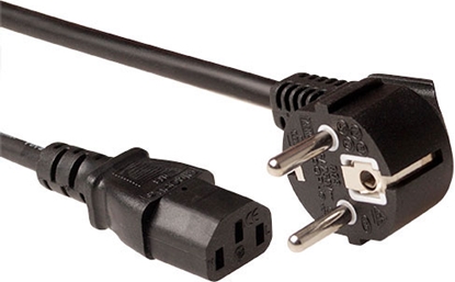 Attēls no ACT POWERCORD SCHUKO-C13 LSZH 5.0M