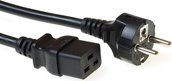 Picture of ACT POWERCORD SCHUKO-C19 BK  5.00M