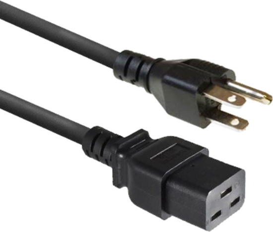 Picture of ACT POWERCORD USA-C19 BK 1.80M