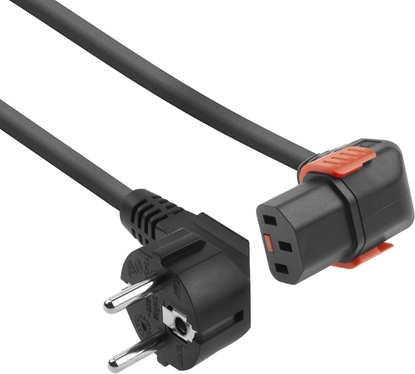Attēls no ACT PWR CORD CEE7/7-C13 LOCK D 1M