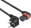 Attēls no ACT PWR CORD CEE7/7-C13 LOCK L 3M