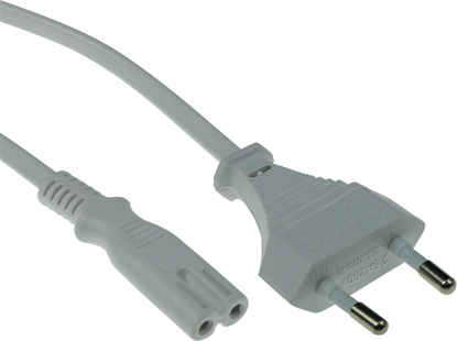 Изображение ACT PWRCORD CEE7/16 STR-C7 WH 1.5M
