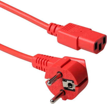 Attēls no ACT PWRCORD CEE7/7 ANG-C13 RD 5.0M