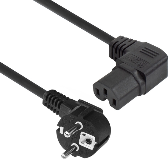 Picture of ACT PWRCORD CEE7/7-C15 R ANG 1.50M