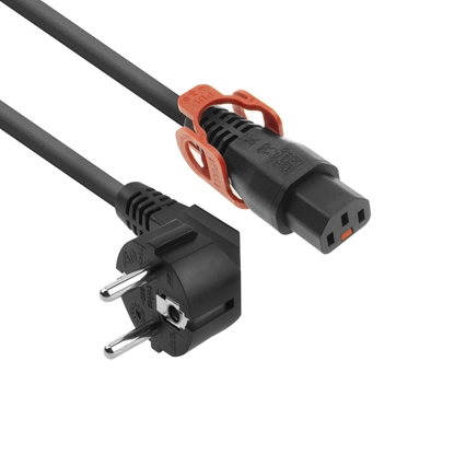 Attēls no ACT PWRCRD SCHUKO-C13 LOCK+  2.00M