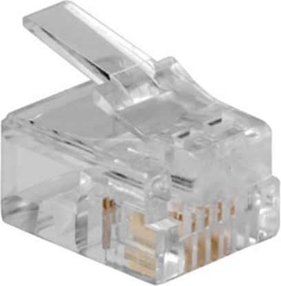 Attēls no ACT RJ11 PLUG 6P4C MODULAR CABLE