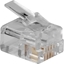 Attēls no ACT RJ11 PLUS 6P4C SOLID ROUND CAB
