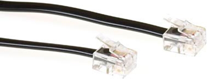 Attēls no ACT RJ11-RJ11 CABLE BLACK    2.00M