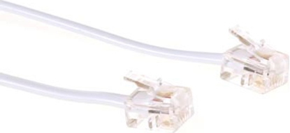 Attēls no ACT RJ11-RJ11 CABLE WHITE    2.00M