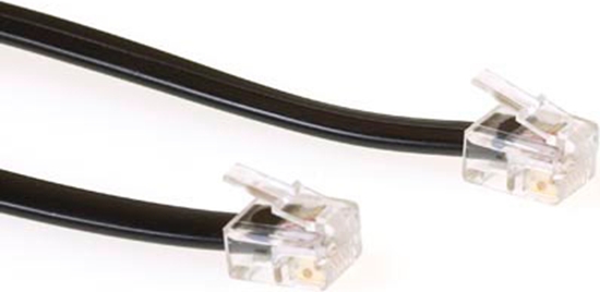 Picture of ACT RJ12-RJ12 CABLE BLACK    2.00M