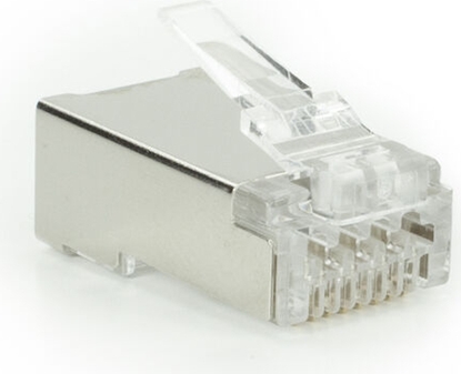 Attēls no ACT RJ45 PASS-THROUGH PLUG C6A SH