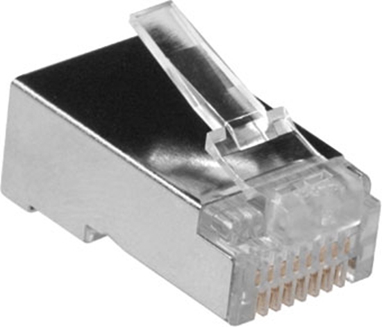 Picture of ACT RJ45 PLUG CAT3 SHIELDED ROUND