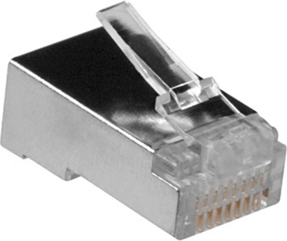 Attēls no ACT RJ45 PLUG CAT3 SHIELDED ROUND