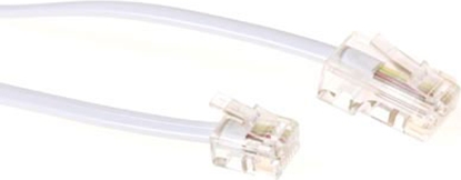 Attēls no ACT RJ45-RJ11 CABLE WHITE    3.00M
