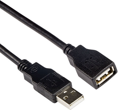 Изображение ACT USB 2 A M - A F AWG28/20 3.00M