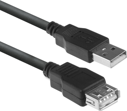 Изображение ACT USB 2.0 A MALE - USB 2.0 A FEMALE EXTENSION 3.0M