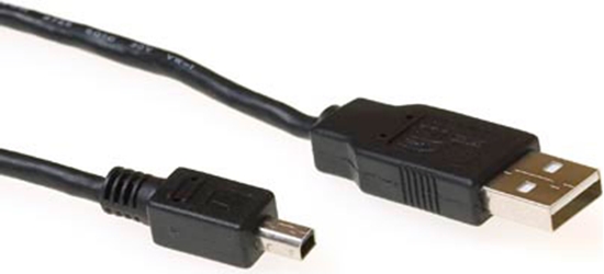 Picture of ACT USB 2.0 A -MINI B M/M    1.80M