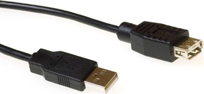 Изображение ACT USB 2.0 A-A M/F BLACK    5.00M