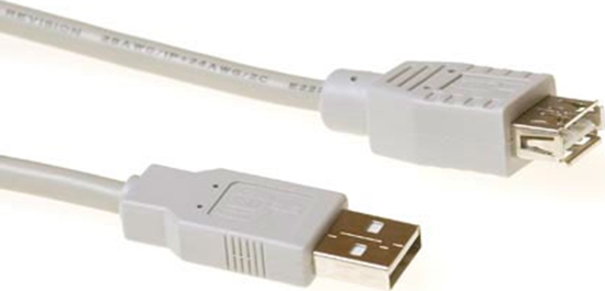 Picture of ACT USB 2.0 A-A M/F IVORY    5.00M