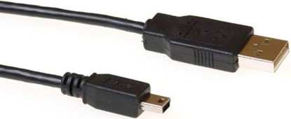 Изображение ACT USB 2.0 A-MINI B5 M/M    5.00M