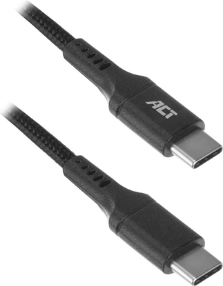 Изображение ACT USB 2.0 C MALE - USB 2.0 C MALE 1M FOR JAR