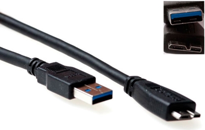 Изображение ACT USB3.0 A MALE-MICRO BM   0.50M