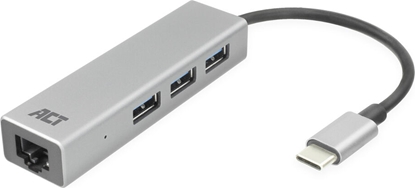 Изображение ACT USB-C - 3X USB-A, RJ45 GIGABIT