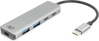 Изображение ACT USB-C 5G 2XUSB-C, 2XUSB-A, HUB