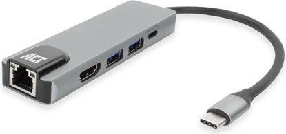 Изображение ACT USB-C HDMI/LAN/1XUSB-C/2XUSB-A