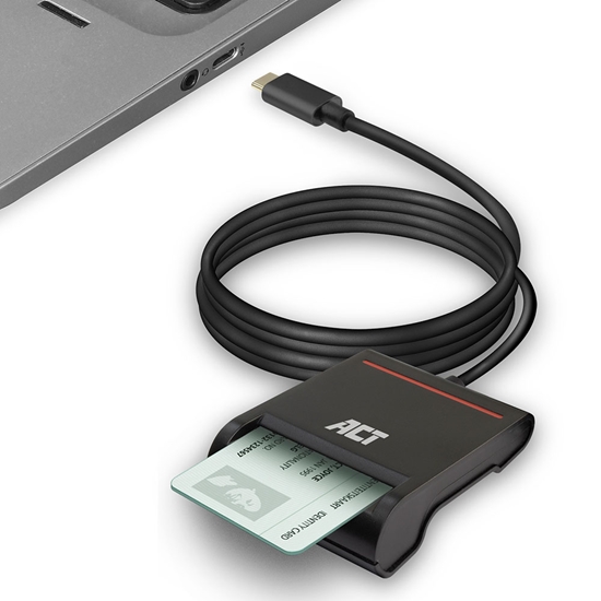 Изображение ACT USB-C SMART CARD ID READER
