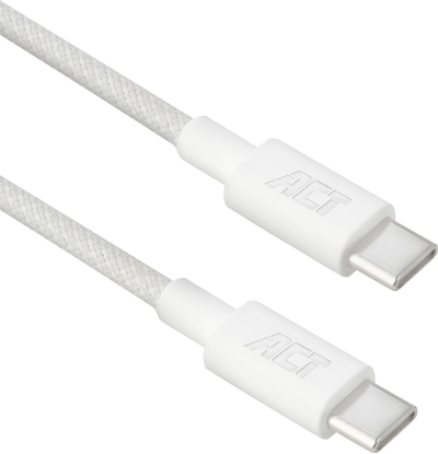 Изображение ACT USB-C to USB-C cable 1m 60W W