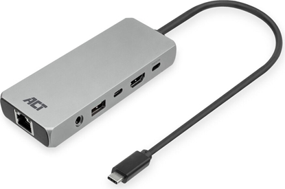 Изображение ACT USB-C-HDMI/2.5GLAN/10G USB-C/A