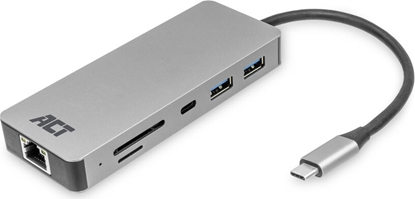 Изображение ACT USB-C-HDMI/LAN/1XUSB-C/2XUSB-A