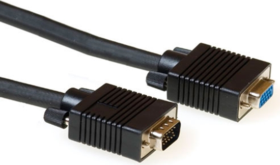 Изображение ACT VGA CABLE MOLDED HD15M/F 0.50M