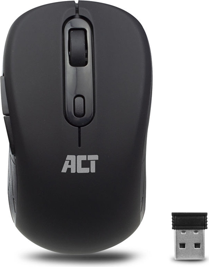 Изображение ACT WIRELESS MOUSE 1000/1600DPI BK