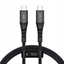 Attēls no Adaptec TECH-PROTECT UB11T ULTRABOOST TYPE-C CABLE PD 240W / QC3.0 100CM BLACK