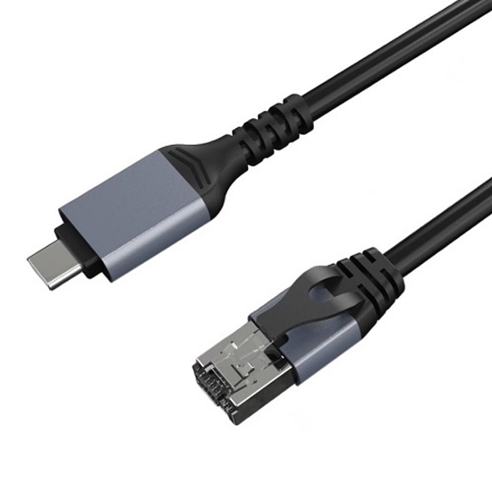 Изображение Adapter Cable CAT6 UTP, USB Type-C to RJ45, 1m