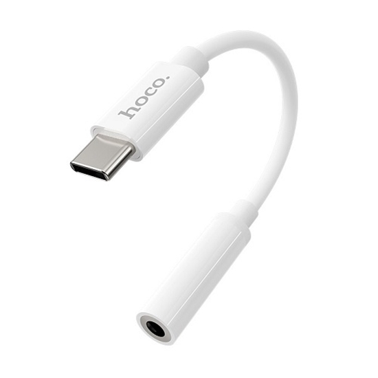 Изображение Adapter HOCO USB Type-C (M) - AUX 3.5mm (F)