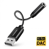 Picture of ADAPTER USB-C TO AUDIO 3.5MM/DAC 0.1M ADA-HA AXAGON