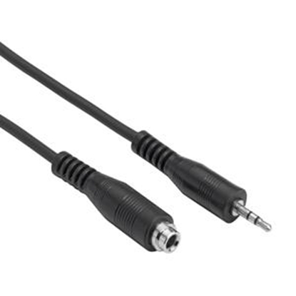 Изображение Adapteris audio 3,5 uz 2,5 Stereo plug 10cm. Ednet