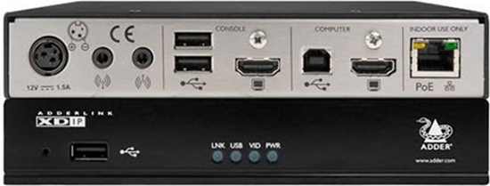 Изображение Adder link XDIP HDMI & USB extender over IP POE