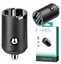 Attēls no adowarka Joyroom Joyroom JR-CCN18 65W A+C Pull-Ring Style Mini Car Charger Black