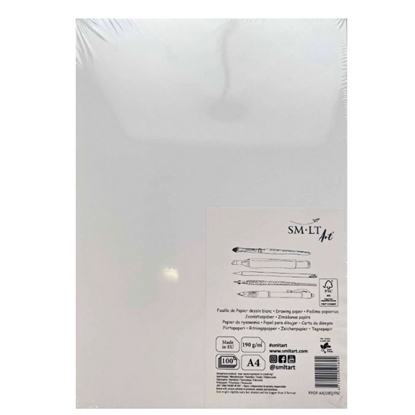 Изображение Akvareļu papīrs A3, 100 loksnes, 200g/m2 SMLT
