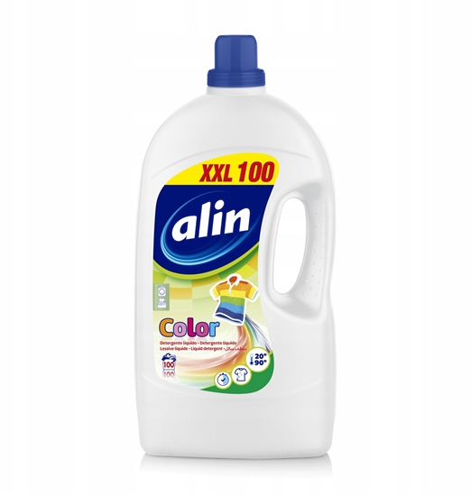 Изображение ALIN Color Pyn do prania tkanin kolorowych (100 pra) 5 L