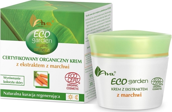 Picture of Alkotest Eco Garden Certyfikowany organiczny krem z ekstraktem z marchwi 30+ 50ml