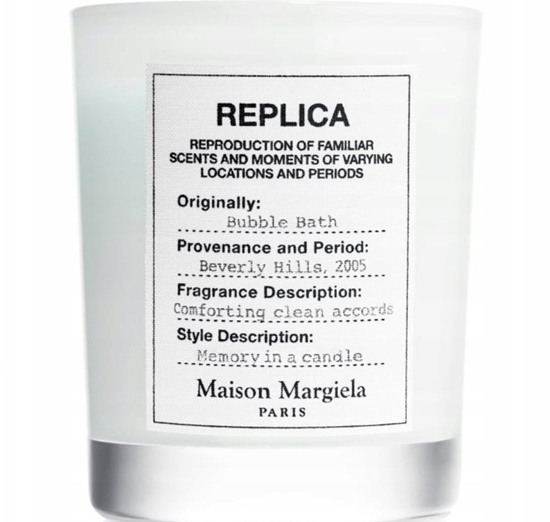 Изображение Alkotest MAISON MARGIELA Replica Bubble Batch SCENTED CANDLE 165g