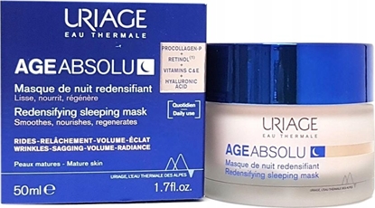 Изображение Alkotest URIAGE_Age Absolu maska na noc zagszczajca skór 50ml