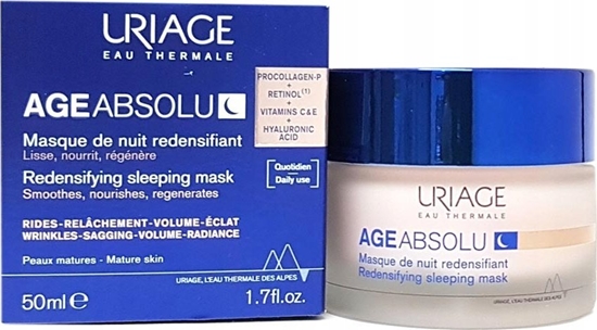 Изображение Alkotest URIAGE_Age Absolu maska na noc zagszczajca skór 50ml