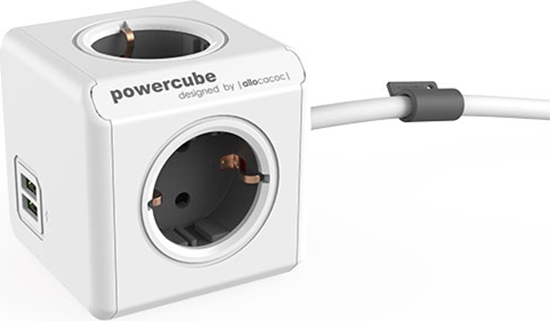 Picture of Allocacoc POWERCUBE EXTENDED USB 1.5M EU